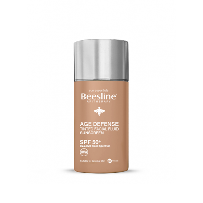 Age Defense Tinted Facial Fluid Sunscreen SPF 50