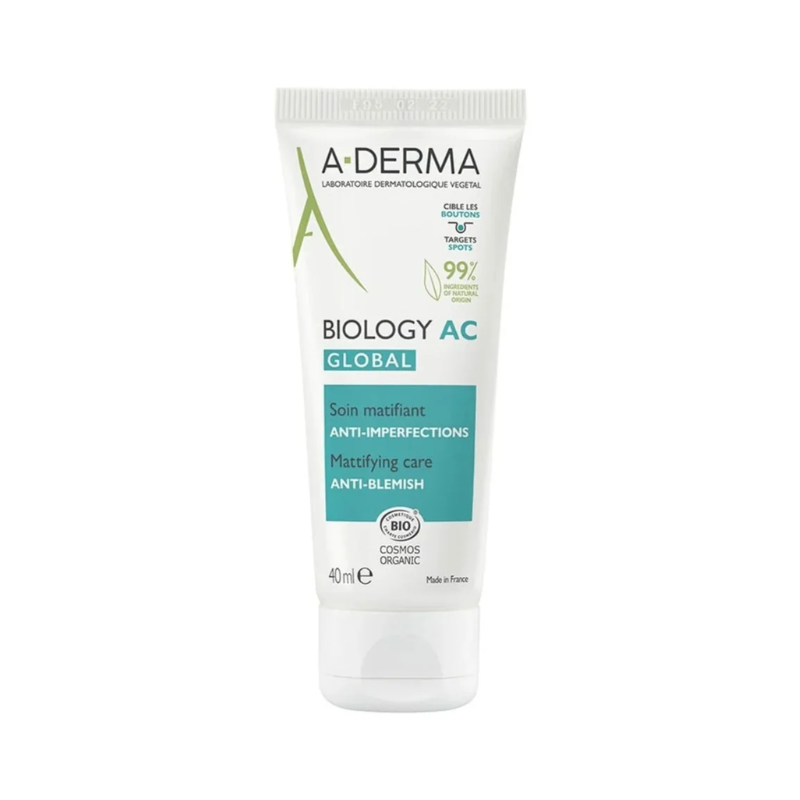 A-Derma Biology AC Mattifying anti-blemish treatment 40ml for anti-blemishes anti-marks