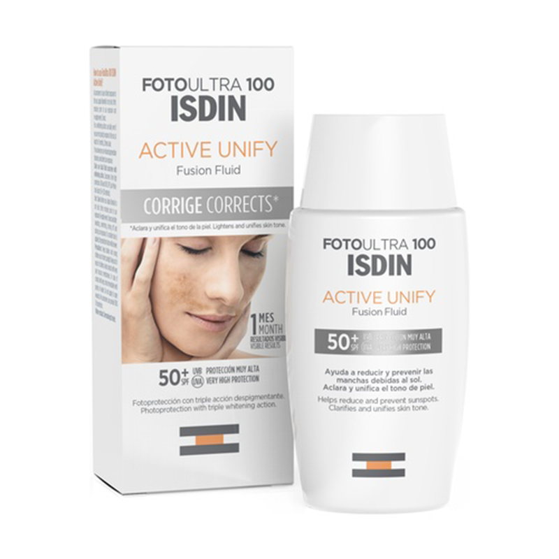 FOTOULTRA ISDIN ACTIVE UNIFY FUSION FLUID SPF 50+ S/COL
