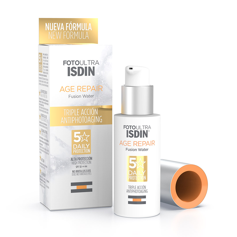 FOTOULTRA ISDIN AGE REPAIR FUSION WATER SPF 50 C/F