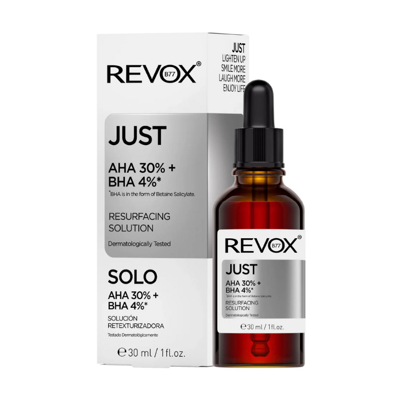 REVOX B77 JUST AHA 30% + BHA 4% RESURFACING SOLUT