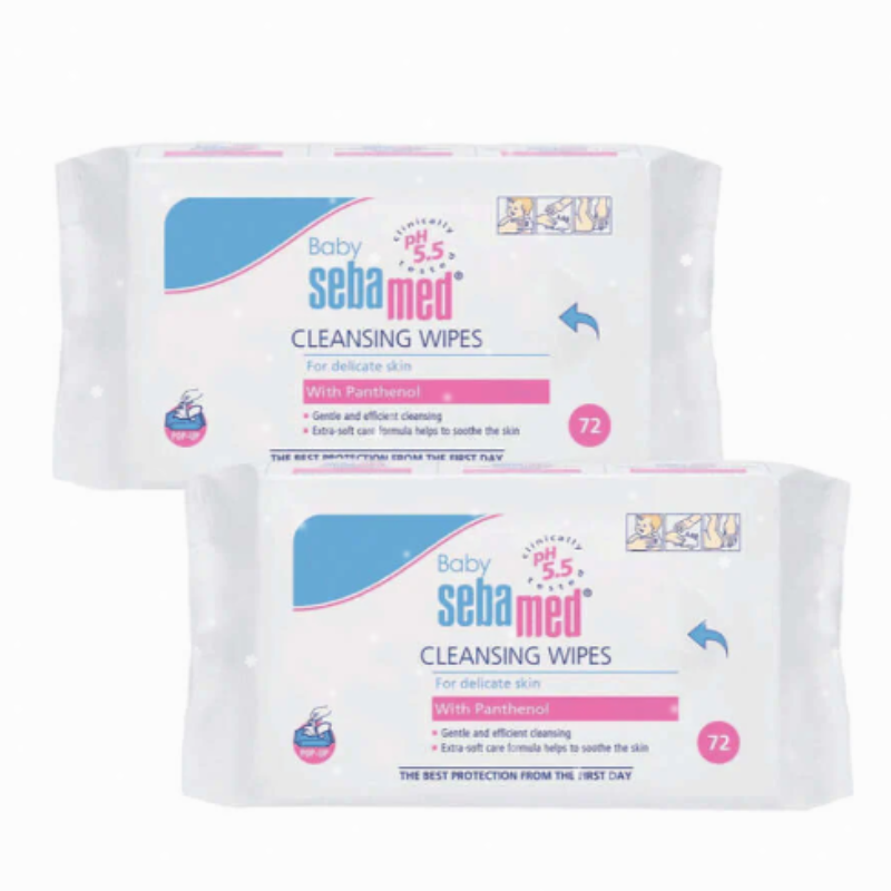BABY WET WIPES 72 DUO PACK