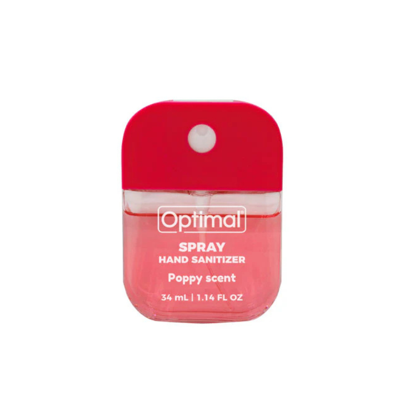 Optimal Spray Hand Sanitizer Poppy Scent - 34 ml