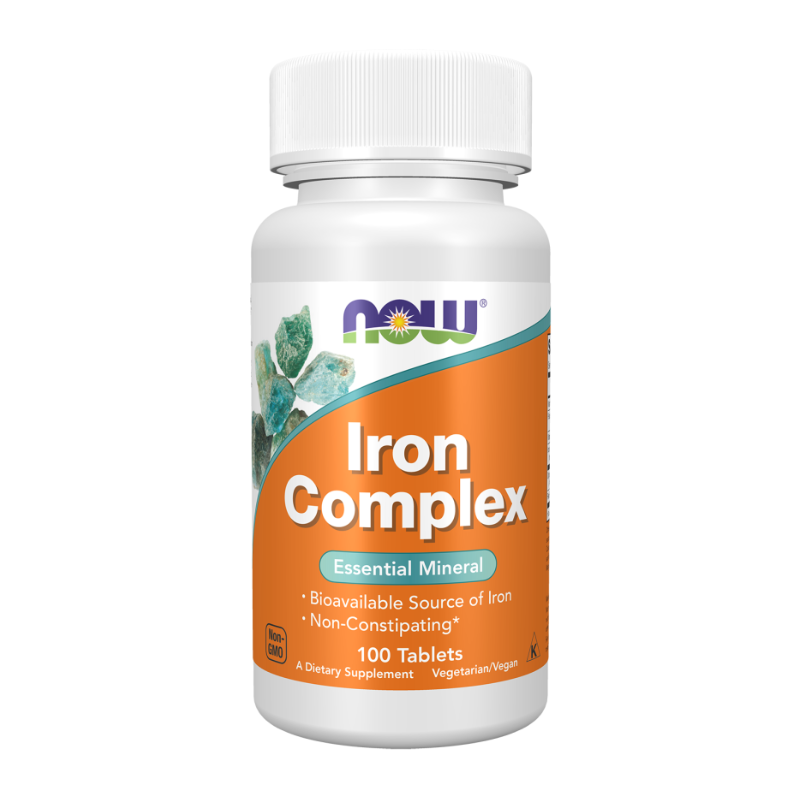 Now Iron Complex Vegetarian Tablets