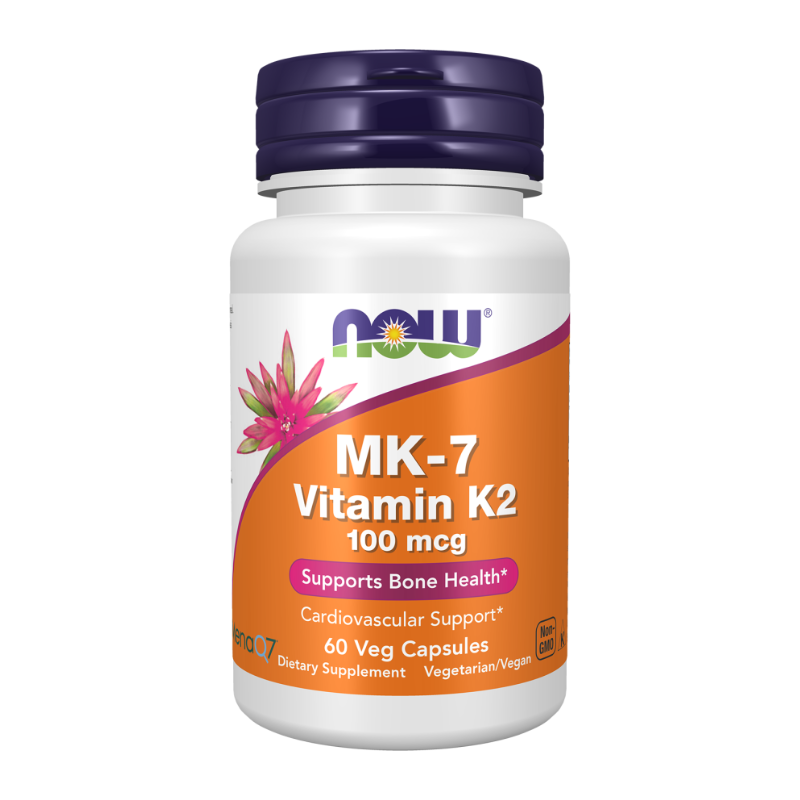 Now MK-7 Vitamin K2 100 mcg Veg Capsules