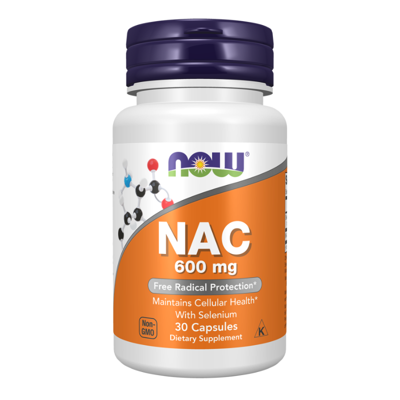 NOW NAC 600 mg Capsules