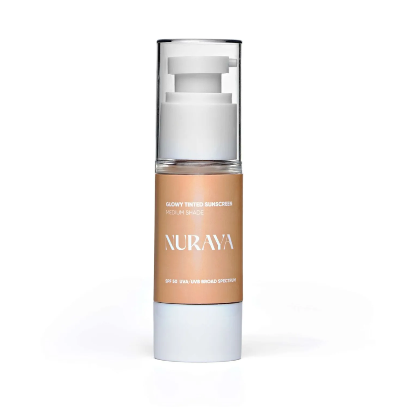 Tinted sunscreen Medium shade 30 ml with SPF 50 , Paraben free