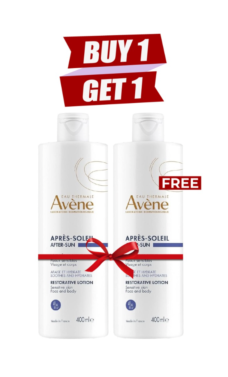 Buy 1 get 1 Avene After Sun Restorative Lotion Face and Body