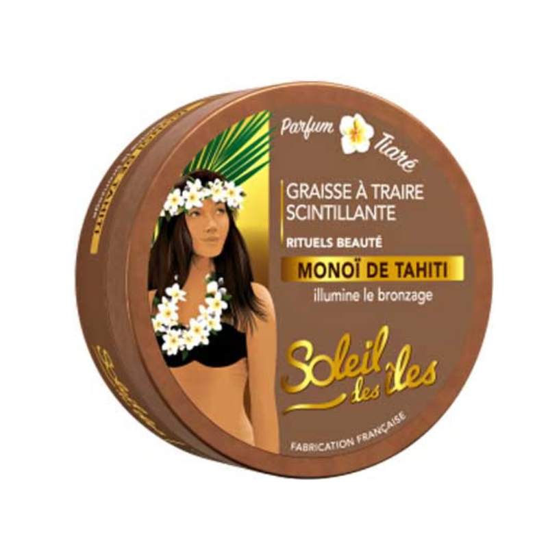 Soleil Des Iles Graisse A Traire Scintillante- Parfum Tiaré