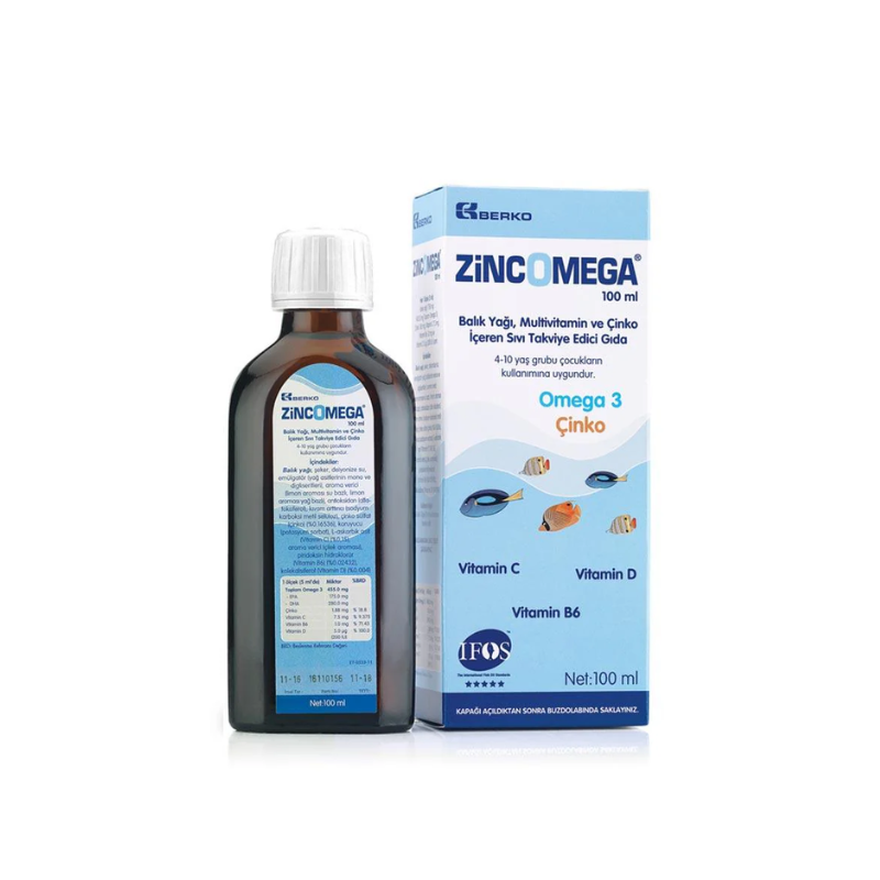 Zincomega Sirop (Berko)