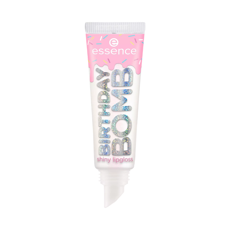 essence Birthday Bomb Shiny Lipgloss 01