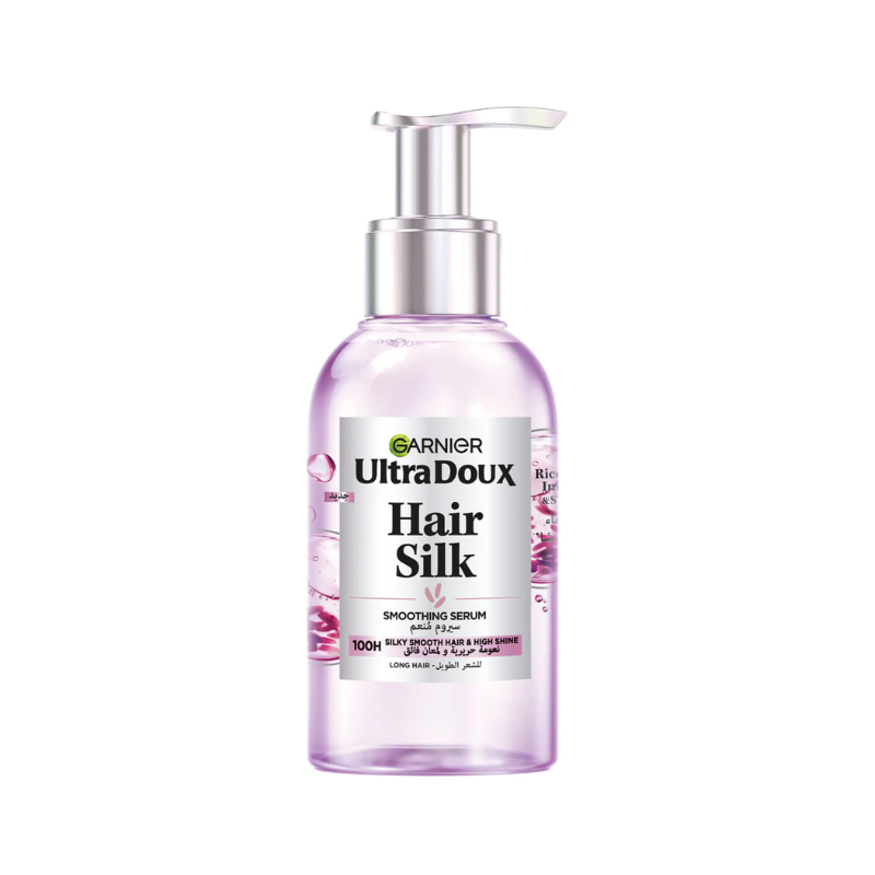 Garnier - Ultra Doux - Rice Water - Hair Silk Smoothing Serum - For Long Hair and High Shine