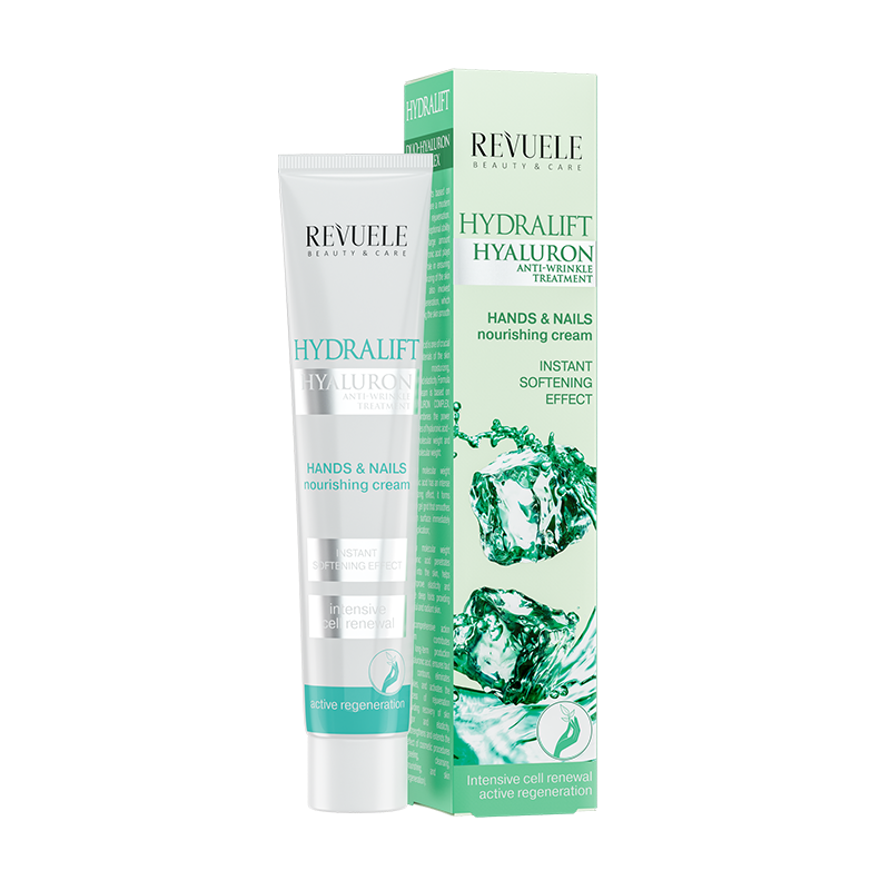 HYDRALIFT HYALURON Hands & Nails Nourishing Cream Instant Softening Effect