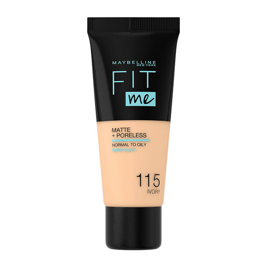 Maybelline Fit Me Matte Poreless Foundation 115 Ivory