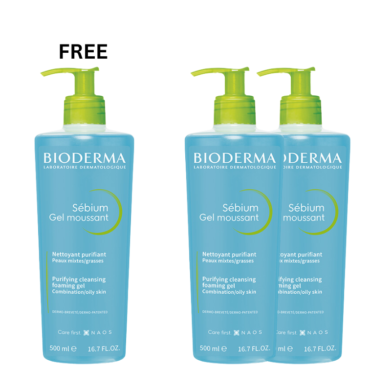 BUY 2 GET 1 FREE:Sebium Gel Moussant