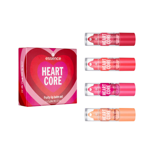 Heart Core Fruity Lip Balm Set