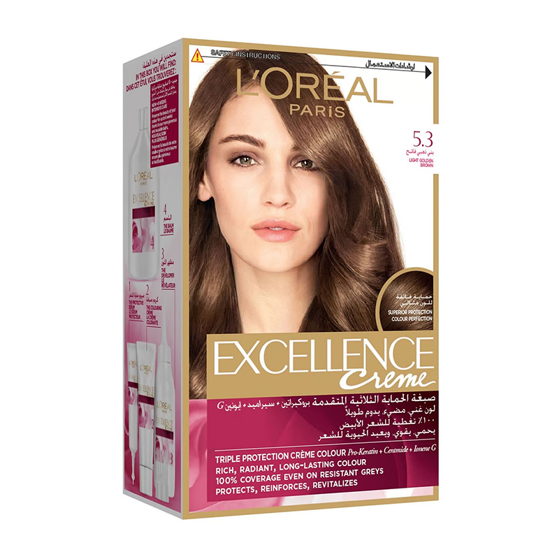 EXCELLENCE Creme 5.3 Golden Light Brown