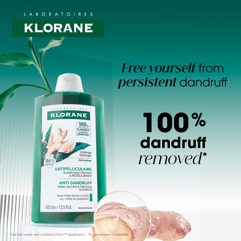 Klorane Anti-dandruff Treatment and Rebalancing Shampoo 400ml