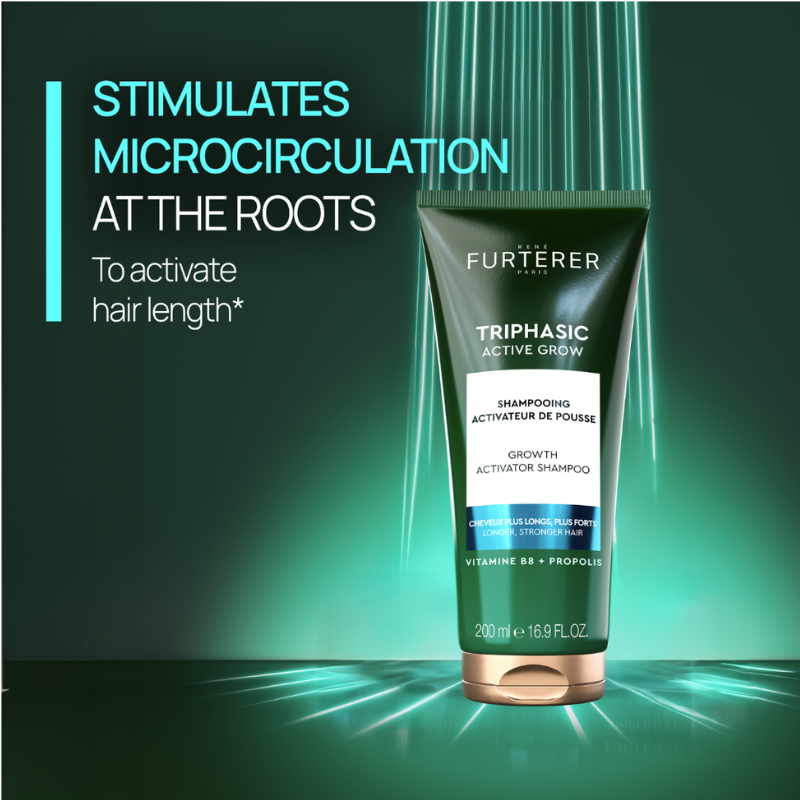 Rene Furterer Triphasic active grow Growth-activating shampoo 200ml - Accelerates hair growth