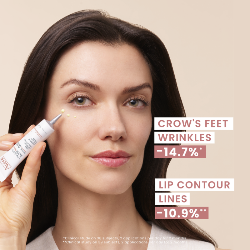 Avene Hyaluron Activ Micro-Lift Eye & Lip Cream l 0.05% Retinal 3x more active than retinol