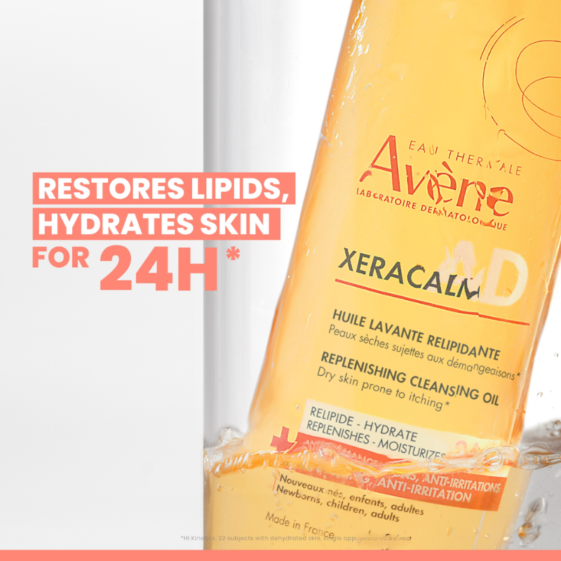 Avene Xeracalm AD Lipid-Replenishing Cleansing Oil for dry skin 1L