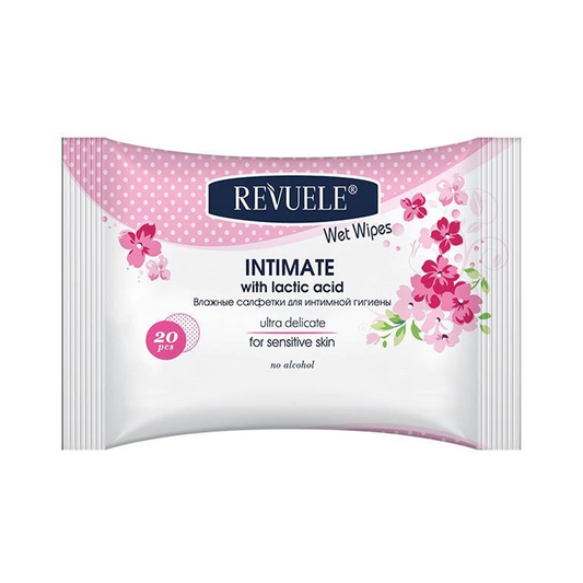 Revuele Wet wipes INTIMATE for sensitive skin with lactic acid,  per pack