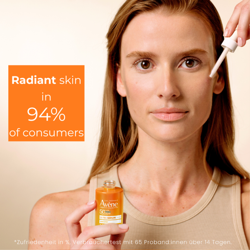 Avene Ultra serum SPF50+, for protection and glow, 30ml