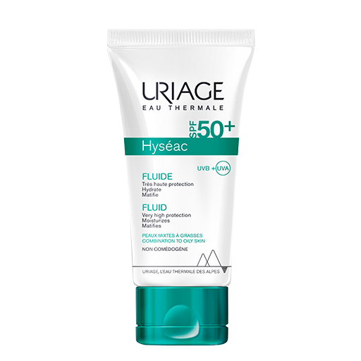 HYSEAC FLUIDE SPF50+,OIL FREE