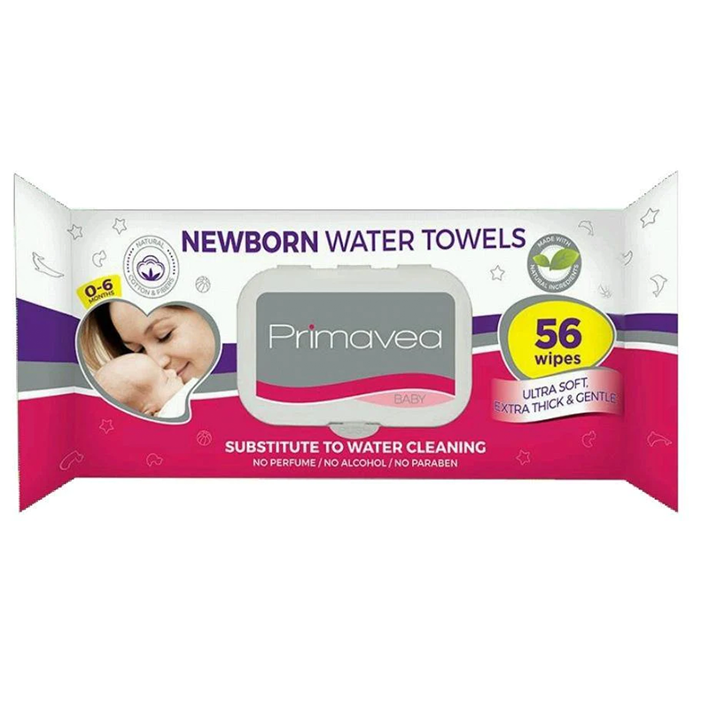 Primavea Natural Baby Water Towels 56S