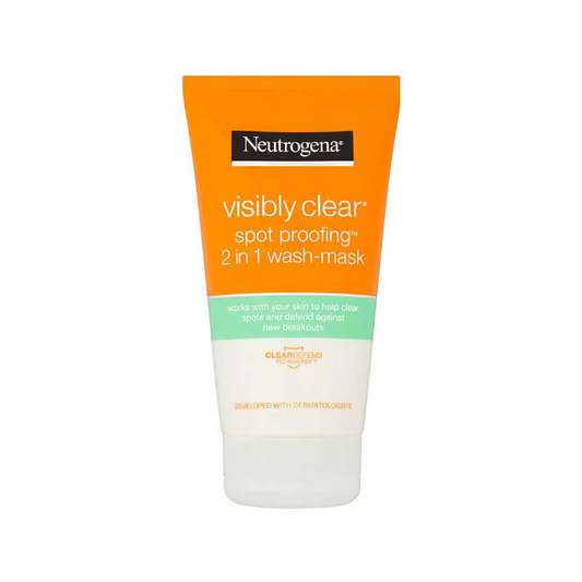 Visibly clear 2 in 1 proof moist cream