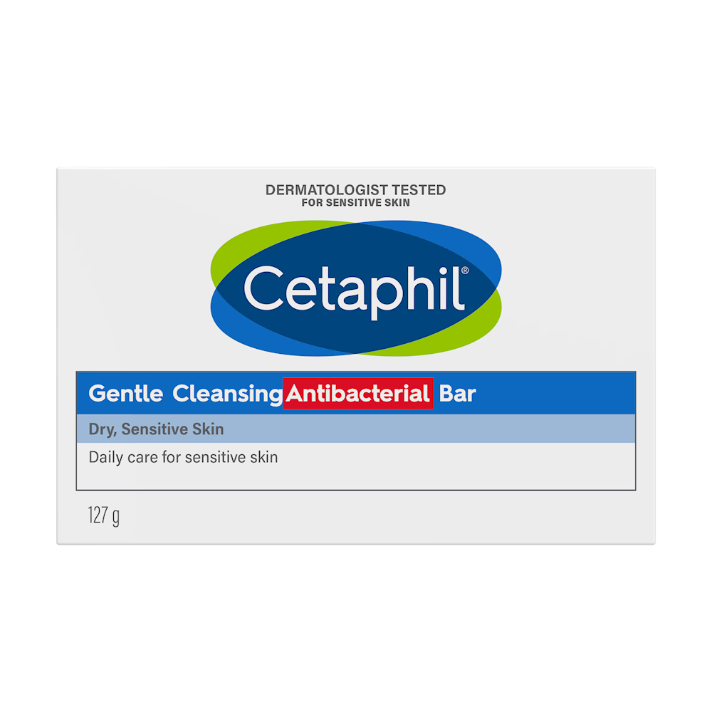 Cetaphil Antibacterial Gentle Cleansing Bar