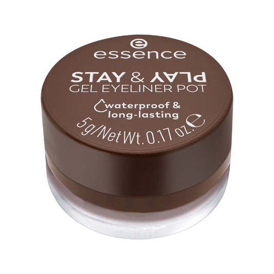 Essence Stay & Play Gel Eyeliner Pot 02 Brown