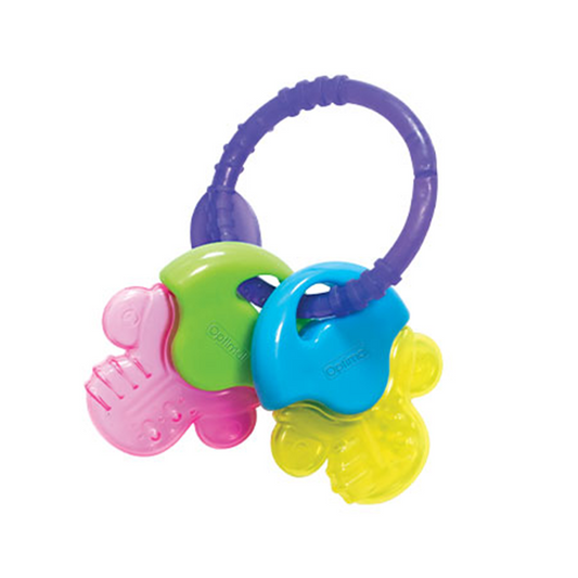 WATER FILLED TEETHER- KEYCHAIN