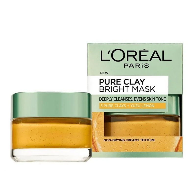 DE Pure Clay Clarify&Smooth Face Mask Yellow