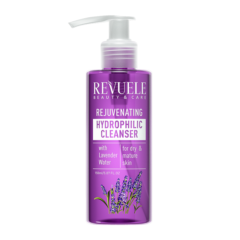 Rejuvenating Hydrophilic Cleanser with lavender water