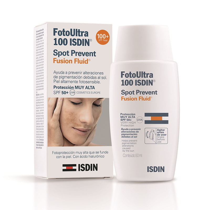 FOTO ULTRA ISDIN 100 spot prevent FUSION FLUID SPF 50+