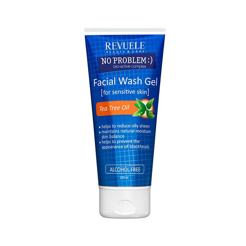 NO PROBLEM Facial Wash Gel for sensitive skin Tea Tree Oil