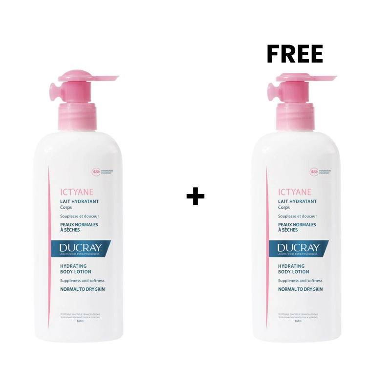 Buy 1 Get 1 Free  ictyane lait hydratant corps