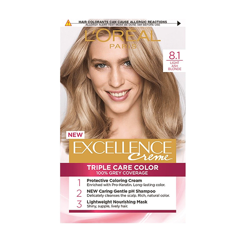 EXCELLENCE Creme 8.1 Light Ash Blonde