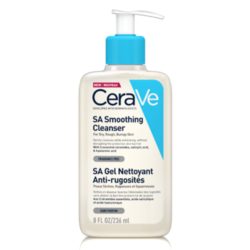 CERAVE SA SMOOTHING CLEANSER FOR RMAL, DRY AND ROUGH SKIN