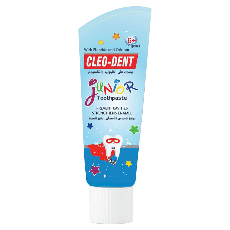 JUNIOR TOOTH PASTE WITH FLOURIDE AND CALCIUM