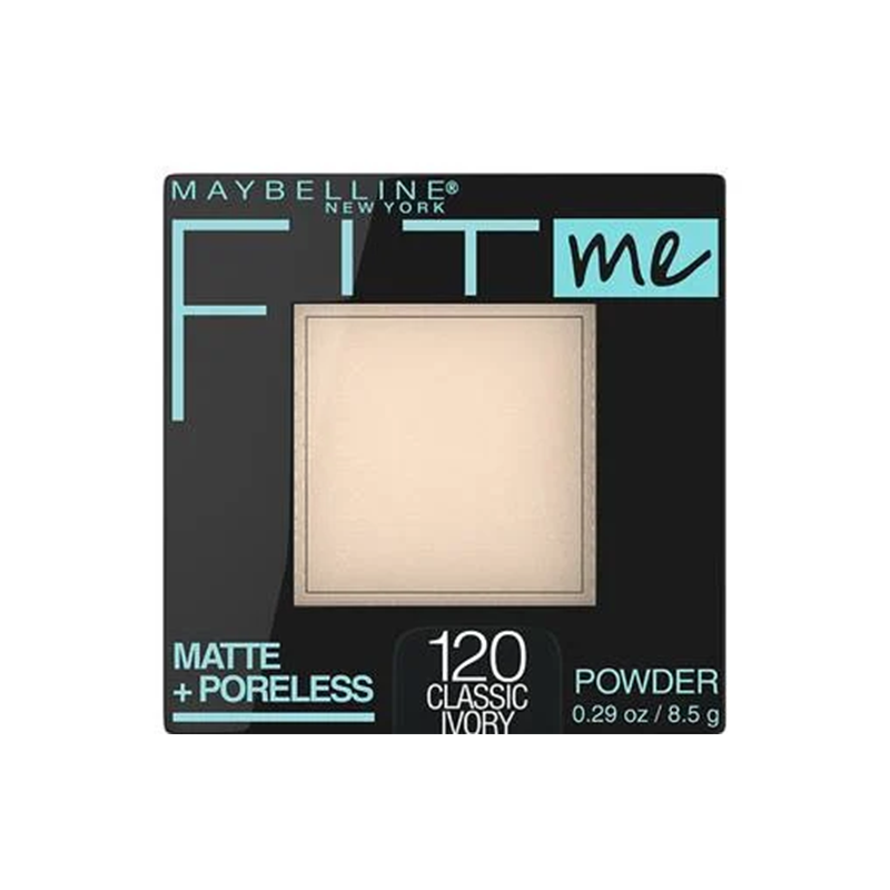 Maybelline Fit Me Matte Poreless Compact Powder 120 Classic Ivory