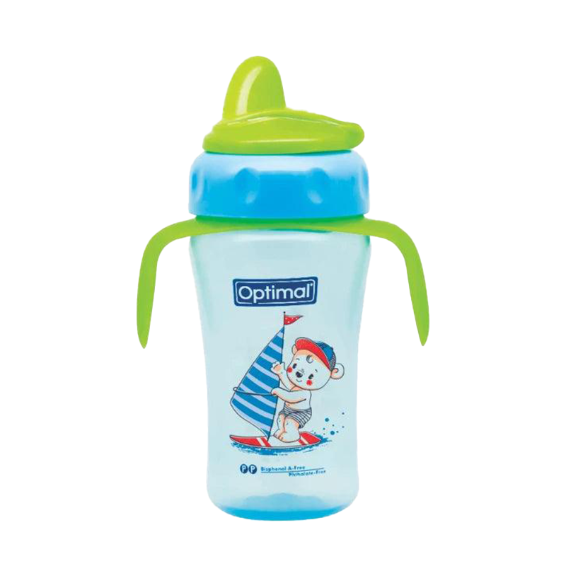 P.P SILICONE SPOUT CUP WITH HANDLE