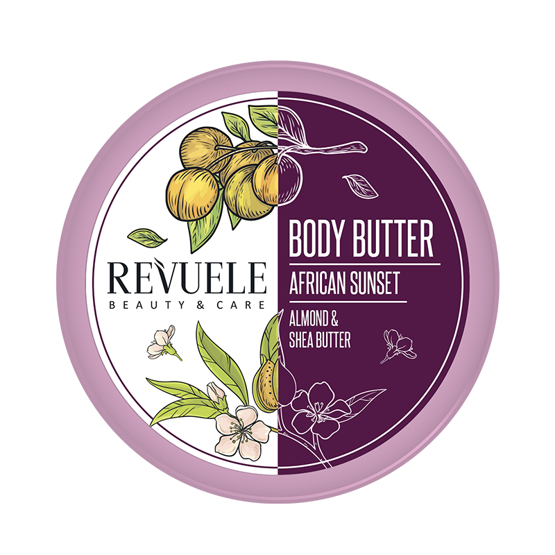 REVUELE BODY BUTTER AFRICAN SUNSET Almond & Shea