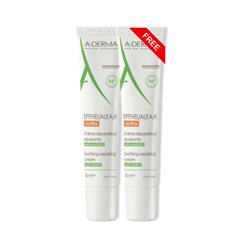 Buy One Get One A-Derma Epitheliale AH Ultra Anti-mark Ultra Repairing cream 40ml