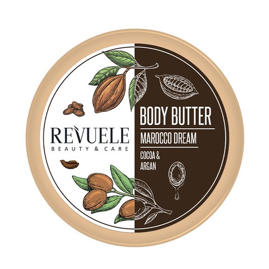 REVUELE BODY BUTTER MOROCCO DREAM Argan & Cocoa