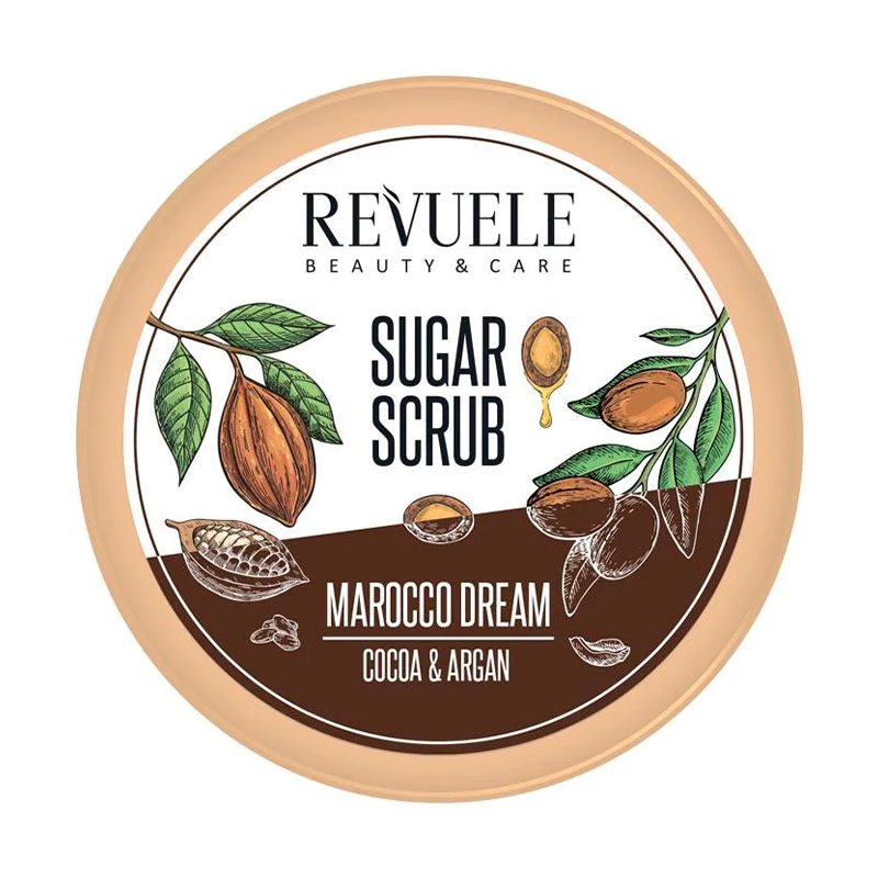 REVUELE SUGAR SCRUB MOROCCO DREAM Argan & Cocoa