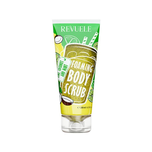 FOAMING BODY SCRUB Lime, Coconut and Mint