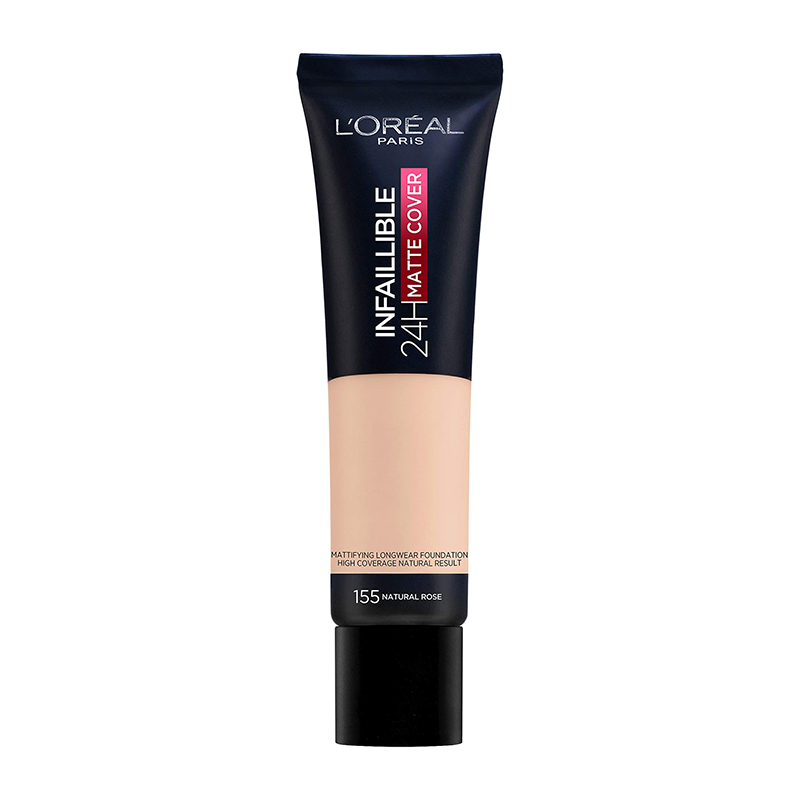 OMP Infallible Matte Cover Foundation 155 Natural Rose