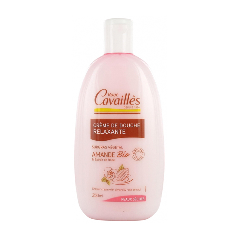 CREME DE DOUCHE BEURRE D'AMANDE&ROSE